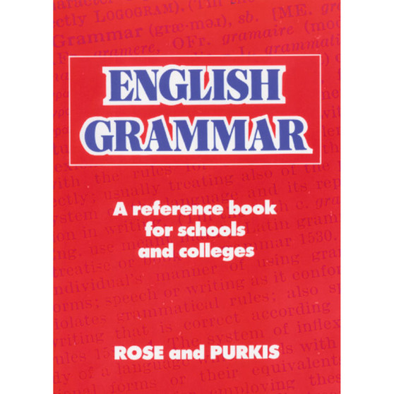 English Grammar - ISBN 9780796003300