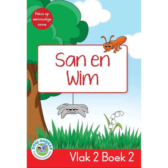Duzi-goggas: Rooi Vlak 2 Boek 2: San en Wim - ISBN 9781485826071