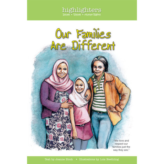 Highlighters (Eng) Our Families Are Different - ISBN 9780796038241