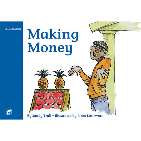 Jumbo Information Reader: Blue - Making Money - ISBN 9780796024008