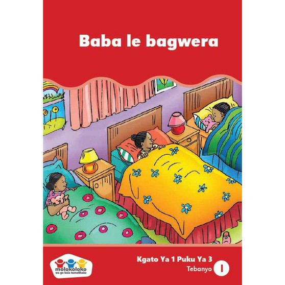 Sepedi Phonic Reading Series Level 1 Book 3: Baba le Bagwera Ba Alola Malao - ISBN 9780796046314