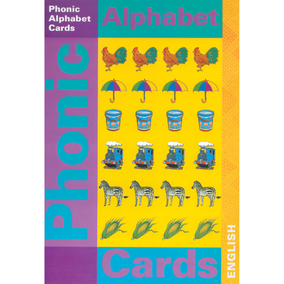 Phonic Alphabet Cards (English) - ISBN 9780796009296