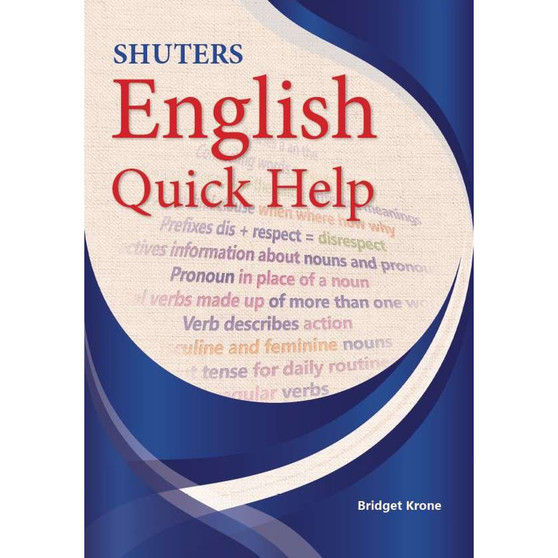 Shuters English Quick Help - ISBN 9781485829683