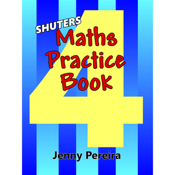 Shuters Maths Practice Book Grade 4 - ISBN 9780796093257