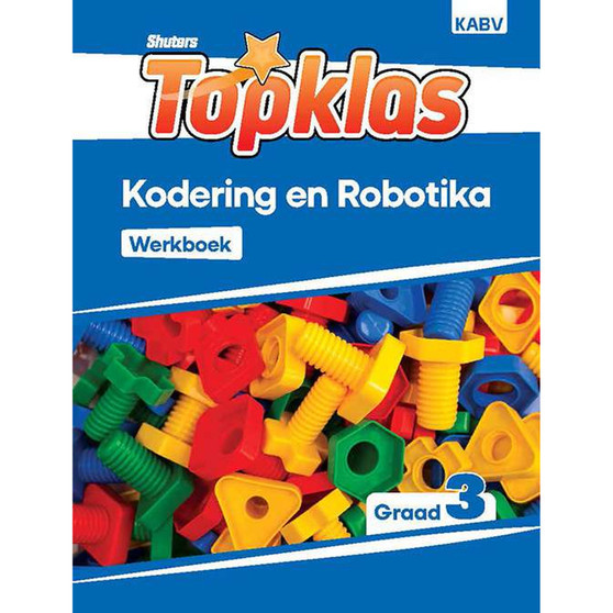 Shuters Topklas Kodering en Robotika Graad 3 Werkboek - ISBN 9781779925077