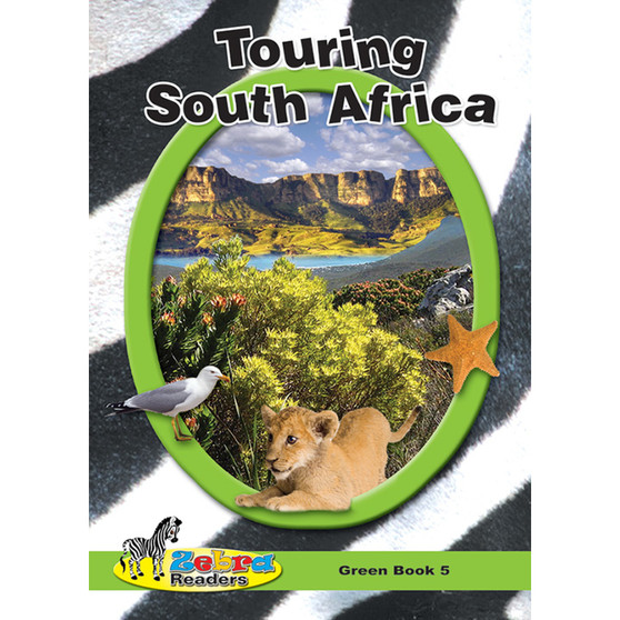 Zebra Reader Grade 4 Green Book 5 - Touring South Africa - ISBN 9780796043955