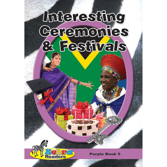 Zebra Reader Grade 5 Purple Book 5 - Interesting Ceremonies - ISBN 9780796043887
