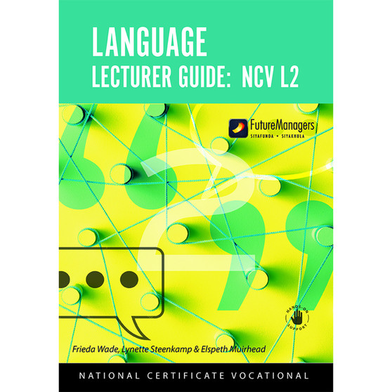 NCV2 Language Lecturer Guide - ISBN 9781920540920