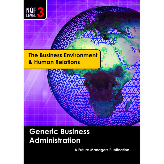 GBA NQF3 Business Environment and Relations Management - ISBN 9781920019792