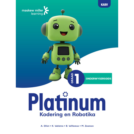 Platinum Kodering en Robotika Graad 1 Onderwysersgids - ISBN 9781779831750