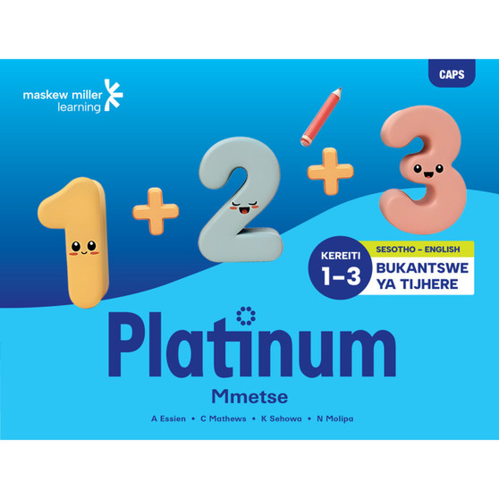 Platinum Foundation Phase Sesotho-English Mathematics Teacher's Dictionary - ISBN 9781834950273