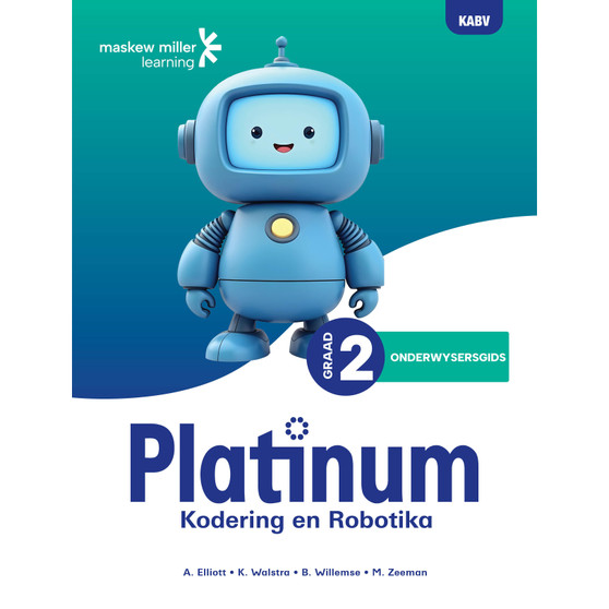 Platinum Kodering en Robotika Graad 2 Onderwysersgids - ISBN 9781779831439