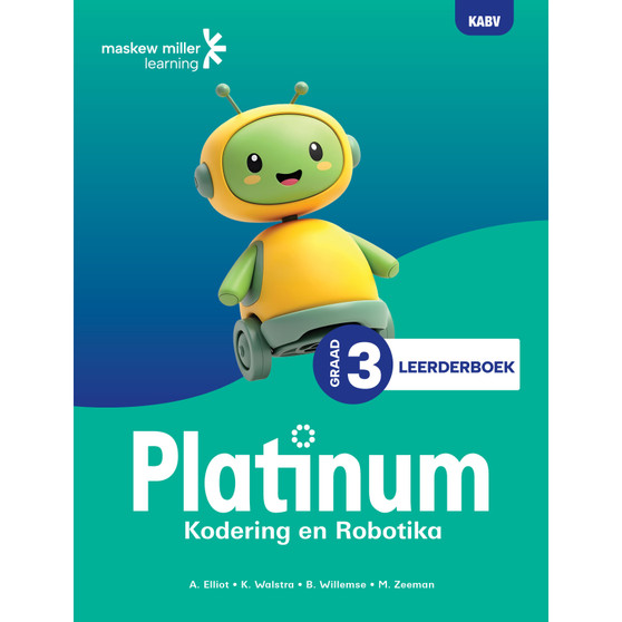 Platinum Kodering en Robotika Grade 3 Leerderboek - ISBN 9781834951133