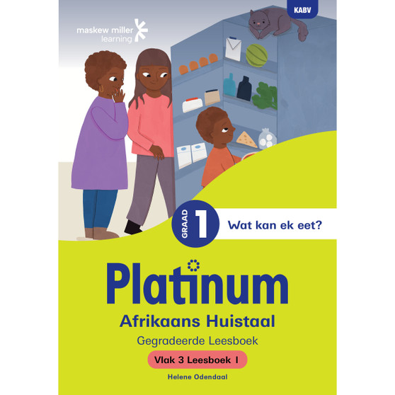 Platinum Afrikaans Huistaal Graad 1 Leesboek 1 - Vlak 3 - ISBN 9781779833327