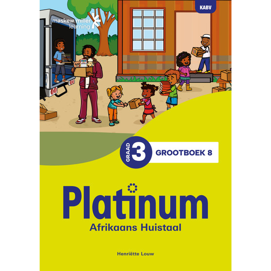 Platinum Afrikaans Huistaal Graad 3 Grootboek 8 - ISBN 9781834958163