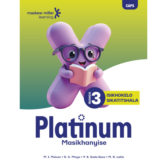 Platinum Masikhanyise Ibanga 3 Incwadi Katitshala - ISBN 9781779833105