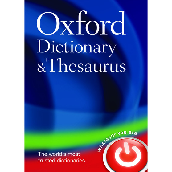 Oxford Dictionary and Thesaurus (2nd edition) (Hardback), Age 16+ - ISBN 9780199230884