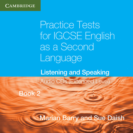 Practice Tests IGCSE 2nd Language Listening and Speaking Audio CD's - ISBN 9780521186339