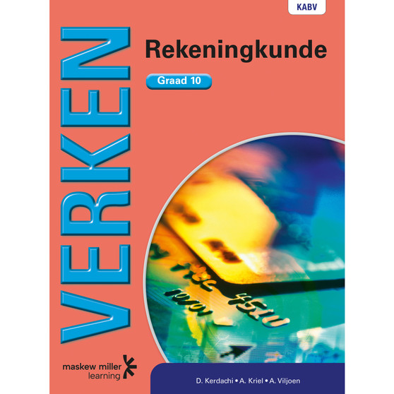 Verken Rekeningkunde Graad 10 Leerderboek - ISBN 9780636127104