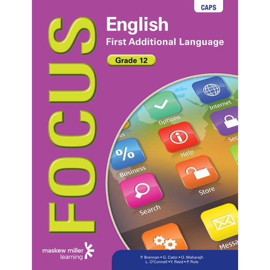 Focus English First Additional Language Grade 12 Learner's Book - ISBN 9780636139763