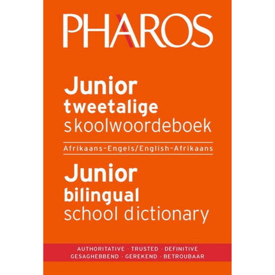 Pharos Junior Tweetalige Skoolwoordeboek / Junior Bilingual School Dictionary - ISBN 9781868902552