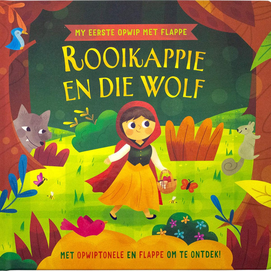 My eerste opwip met flappe: Rooikappie - ISBN 9780798185387