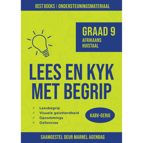 Best Books Lees en kyk met begrip: Graad 9 AFR HT - ISBN 9781776073771