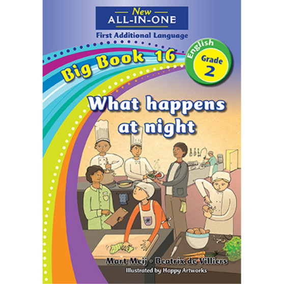 New All-In-One Grade 2 First Additional Language Big Book 16: What happens at night - ISBN 9781775894063