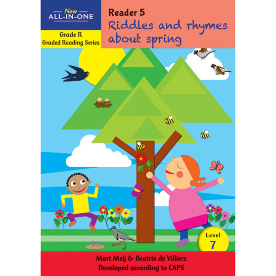 New All-In-One Grade R Graded Reading Series: Level 7 Reader 5: Riddles and rhymes about spring - ISBN 9781776071487