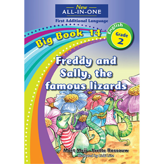 New All-In-One Grade 2 First Additional Language Big Book 14: The famous lizards, Fred and Sarah - ISBN 9781775894049
