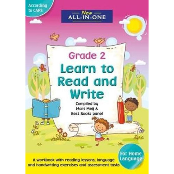 New All-In-One Learn to Read and Write for Grade 2: A Home Language Workbook - ISBN 9781776071852