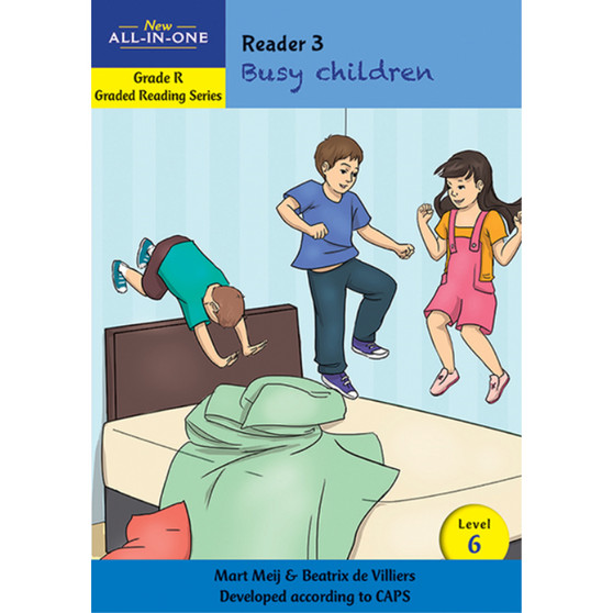 New All-In-One Grade R Graded Reading Series: Level 6 Reader 3: Busy children - ISBN 9781776071418