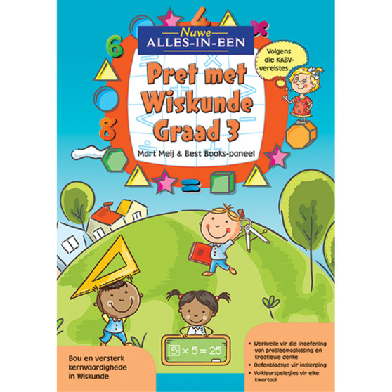 Nuwe Alles-In-Een Graad 3 Pret met Wiskunde-werkboek - ISBN 9781776070558