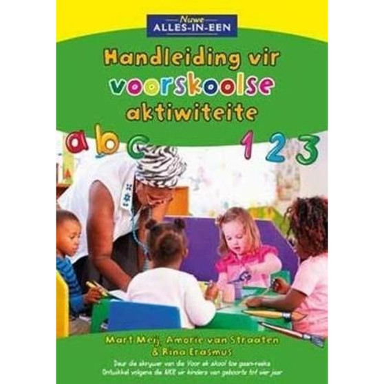 Nuwe Alles-In-Een Handleiding vir voorskoolse aktiwiteite - ISBN 9781776070404