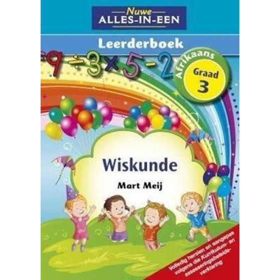 Nuwe Alles-In-Een Graad 3 Wiskunde Leerderboek - ISBN 9781775890607