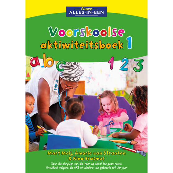 Nuwe Alles-In-Een Voorskoolse Aktiwiteitsboek - ISBN 9781776070398