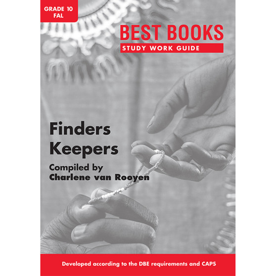Study Work Guide: Finders Keepers Grade 10 First Additional Language - ISBN 9781776071616