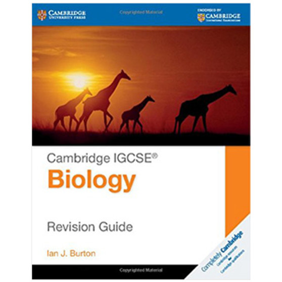 Cambridge IGCSE Biology Revision Guide - ISBN 9781107614499