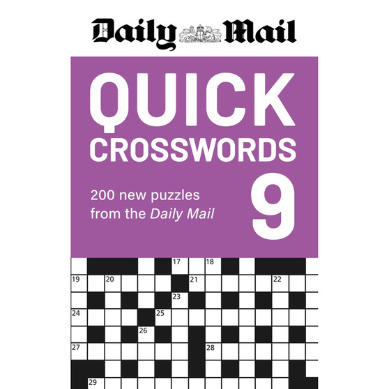 Daily Mail Quick Crosswords Volume 9: A new collection of 200 puzzles from the Daily Mail - ISBN 9781788406956