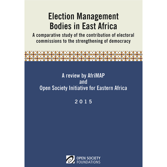 Election Management Bodies in East Africa - ISBN 9781920677978