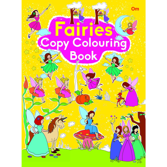 Fairies Copy Colouring Book - ISBN 9789353766184