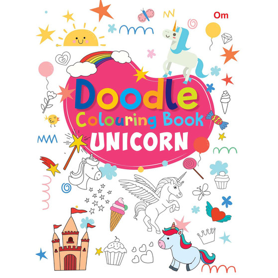 Colouring Book: Doodle Colouring Book Unicorn - ISBN 9789353769673