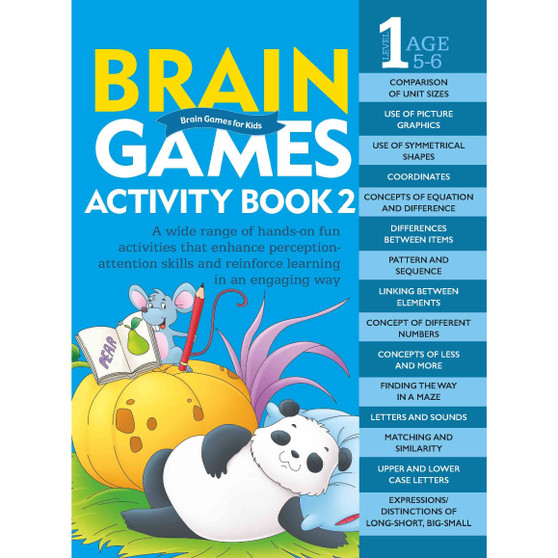 Brain Games for Kids: Brain Games Activity Book Level 1: Book-2 - ISBN 9789352769223