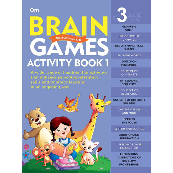 Brain Games Activity Books- 1 Level – 3 - ISBN 9789353768157