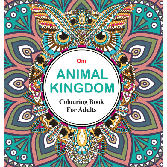 Adult Colouring Book: Animal Kingdom - ISBN 9789385609749