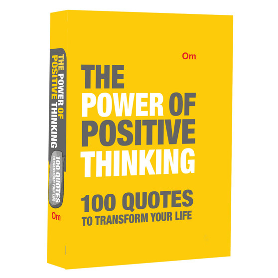 The Power of Positive Thinking: 100 Quotes to Transform Your Life (Packet Size) - ISBN 9789363958791