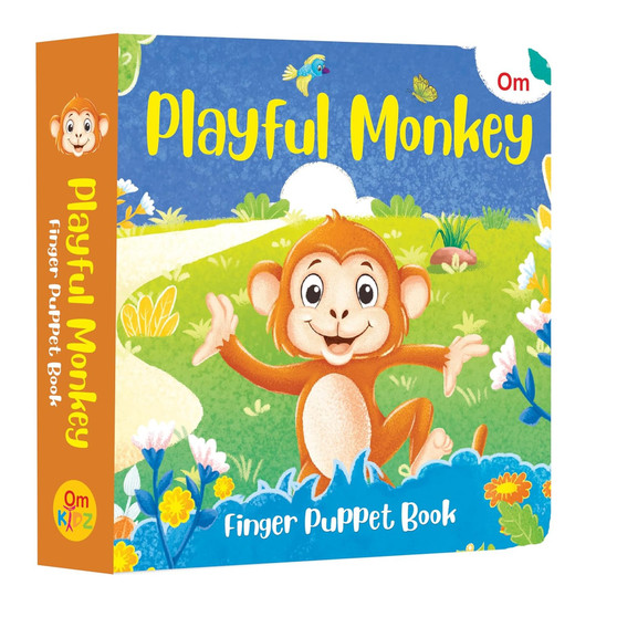 Playful Monkey Finger Puppet Book - ISBN 9789363955868