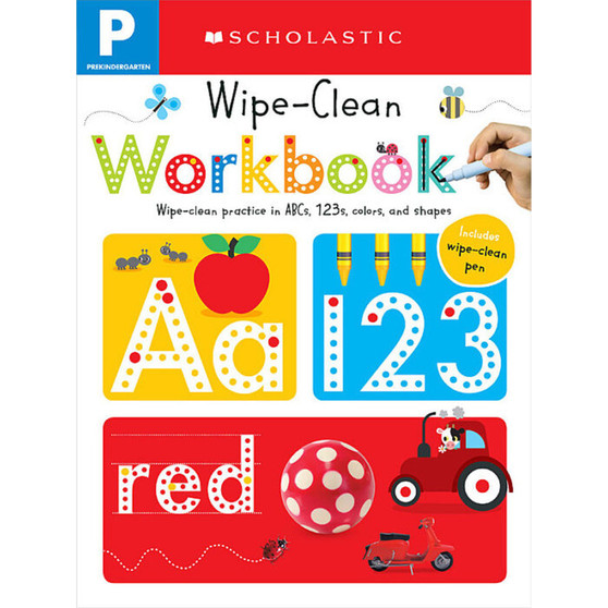 Scholastic Early Learners: Wipe-Clean Workbook: Grade Pre-K - ISBN 9780545903240
