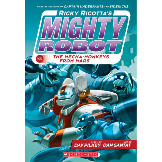 Ricky Ricotta's Mighty Robot vs. the Mecha-Monkeys from Mars #4 - ISBN 9780545630122