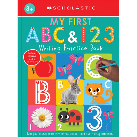 Scholastic Early Learners: Learn-to-Write ABC & 123 Practice Book - ISBN 9781338828542